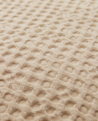 Leinen-Baumwoll-Kissenhülle Pina [Beige]