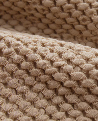 Leinen-Baumwoll-Tagesdecke Pina [Beige]