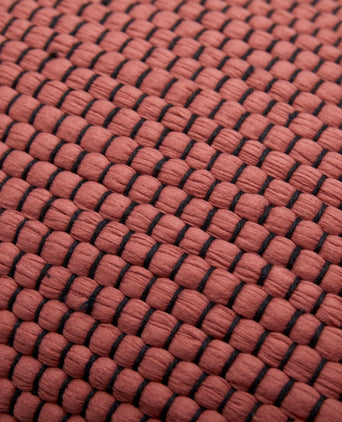 Upcycling-Kissen mit Füllung Garvao [Rosa]