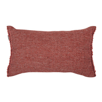 Upcycling-Kissen mit Füllung Garvao [Rosa]