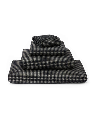 Handtuch Kotra [Schwarz & Beige]