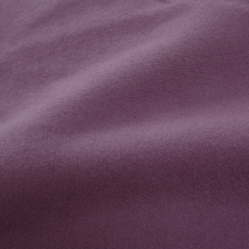 Flanell-Bettwäsche Montrose Aubergine, 100% Baumwolle | Hochwertige Wohnaccessoires